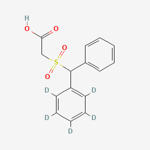 Modafinil acid sulfone-d5