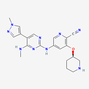 molecular formula C20H23N9O B12423324 Chk1-IN-3 