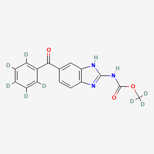 molecular formula C16H13N3O3 B12423356 Mebendazole-d8 