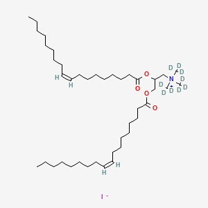 molecular formula C42H80INO4 B12423414 DOTAP-d9 (iodide) 