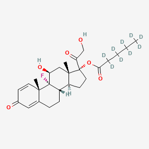 9alpha-Fluoroprednisolone 17-valerate-d9