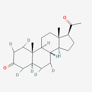 5a-Pregnane-3,20-dione-d6