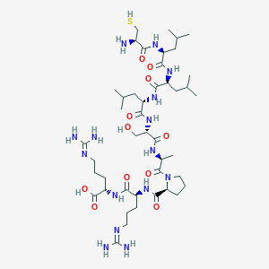 molecular formula C44H81N15O11S B12423487 p5 Ligand for Dnak and DnaJ 