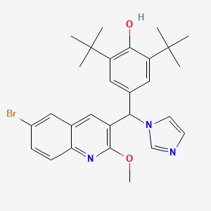 Antimalarial agent 9