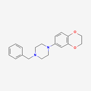 6-(4-Benzylpiperazin-1-yl)benzodioxane