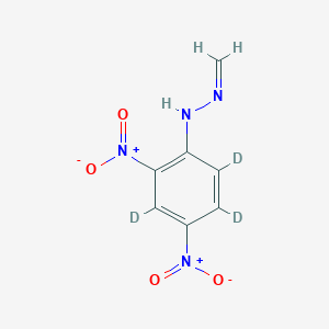 ForMaldehyde 2,4-Dinitrophenylhydrazone--d3