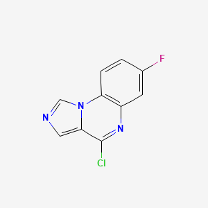 4-Chloro-7-fluoroimidazo[1,5-a]quinoxaline