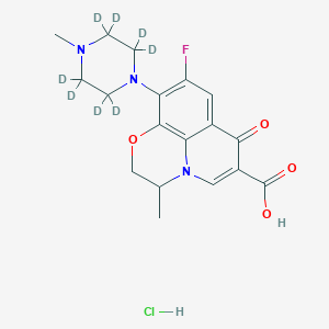 molecular formula C18H21ClFN3O4 B12423983 Ofloxacin-d8 (hydrochloride) 