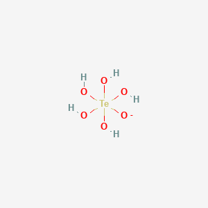 molecular formula H5O6Te- B1242399 Orthotellurate(1-) 