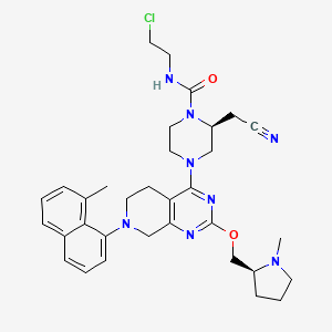 molecular formula C33H41ClN8O2 B12424054 KRAS G12D inhibitor 10 