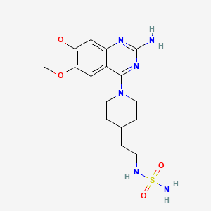 molecular formula C17H26N6O4S B12424061 Enpp-1-IN-5 