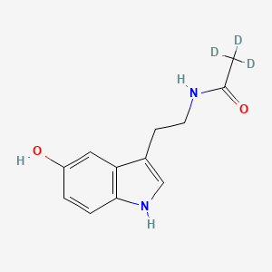 molecular formula C12H14N2O2 B12424067 N-Acetyl-D3-5-hydroxytryptamine 