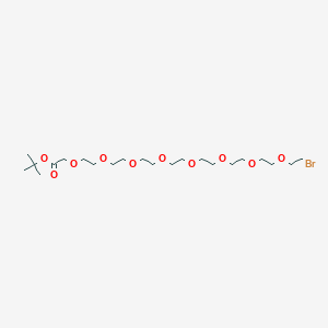 molecular formula C22H43BrO10 B12424100 Bromo-PEG8-CH2COOtBu 