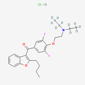 Amiodarone-d10 hydrochloride