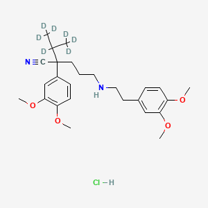 molecular formula C26H37ClN2O4 B12424143 Nor Verapamil-d7, Hydrochloride 