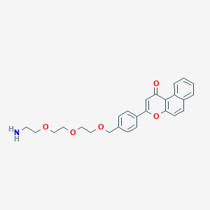 molecular formula C26H27NO5 B12424148 AhR Ligand-Linker Conjugates 1 