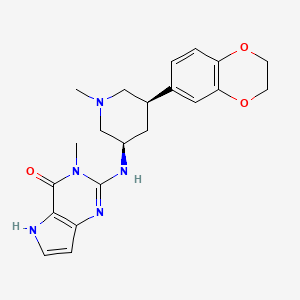 molecular formula C21H25N5O3 B12424160 Brd-IN-3 