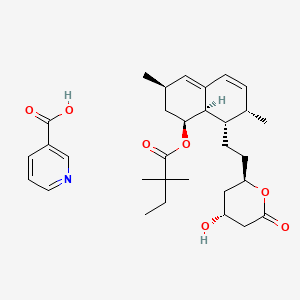 molecular formula C31H43NO7 B1242417 Simcor CAS No. 1054452-10-6