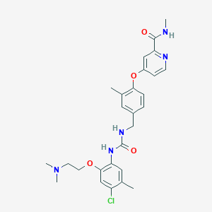 molecular formula C27H32ClN5O4 B12424175 Ddr2-IN-1 