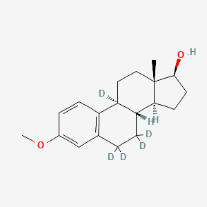 molecular formula C19H26O2 B12424180 3-O-Methyl Estradiol-d5 