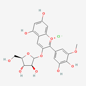 molecular formula C21H21ClO11 B12424181 Petunidin 3-O-arabinoside 