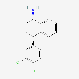 molecular formula C16H15Cl2N B1242422 Dasotraline CAS No. 675126-05-3