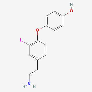 molecular formula C14H14INO2 B1242423 3-Iodothyronamine CAS No. 712349-95-6