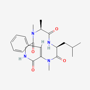 molecular formula C22H30N4O4 B12424238 Tentotoxin, Alternaria alternata CAS No. 65452-16-6