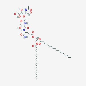 molecular formula C55H100N4O16 B12424239 Murapalmitine 