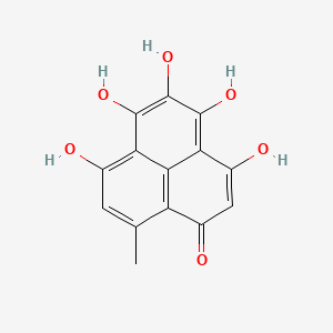 molecular formula C14H10O6 B12424279 Norfunalenone 