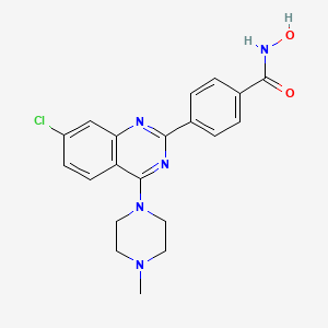 molecular formula C20H20ClN5O2 B12424315 mTOR/HDAC6-IN-1 