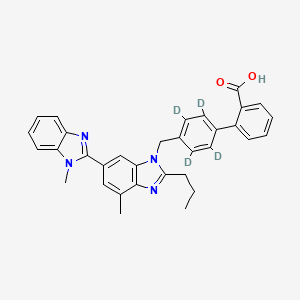 molecular formula C33H30N4O2 B12424317 Telmisartan-d4 