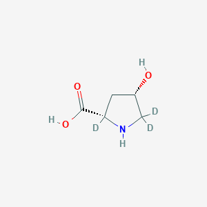 cis-4-Hydroxy-L-proline-d3 (Major)