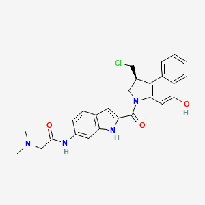 molecular formula C26H25ClN4O3 B12424391 Duocarmycin GA 