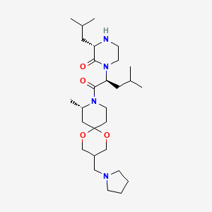 molecular formula C28H50N4O4 B12424456 Antitumor agent-23 