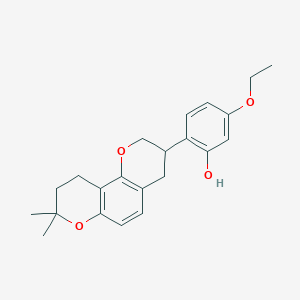 molecular formula C22H26O4 B12424465 Vutiglabridin CAS No. 1800188-47-9