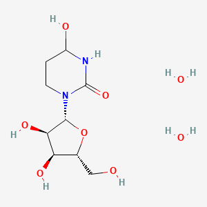 molecular formula C9H20N2O8 B12424484 Tetrahydrouridine (dihydrate) 