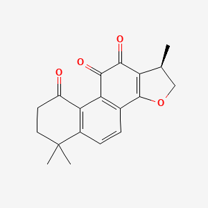 molecular formula C19H18O4 B1242455 1-Oxocryptotanshinone 