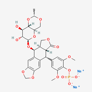 molecular formula C29H31Na2O16P B12424550 Etoposide phosphate (disodium) 