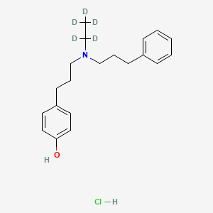 4-Hydroxy alverine-d5 (hydrochloride)