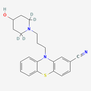 molecular formula C21H23N3OS B12424647 Pericyazine-d4 