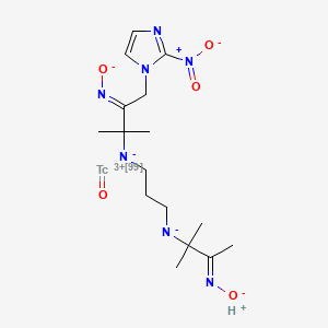 molecular formula C16H26N7O5Tc B1242465 Tc-99m Nitroimidazole CAS No. 149447-21-2