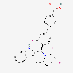 molecular formula C29H27F3N2O2 B12424680 ERalpha degrader-2 