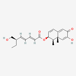 molecular formula C21H26O5 B12424727 Septeremophilane E 