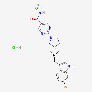 molecular formula C21H24BrClN6O2 B12424796 Hdac1-IN-4 