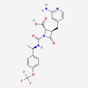 molecular formula C20H19F3N4O5 B12424844 FXIa-IN-1 