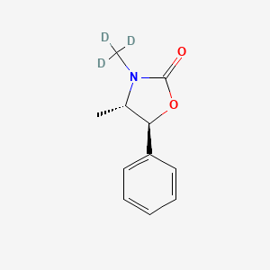 molecular formula C11H13NO2 B12424846 Pseudoephedroxane-d3 