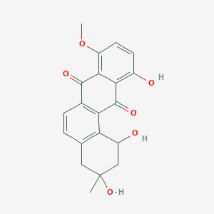 molecular formula C20H18O6 B1242491 Seitomycin 
