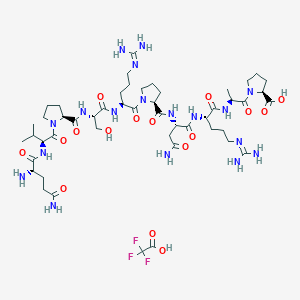 molecular formula C49H81F3N18O16 B12424911 Dynamin inhibitory peptide (TFA) 