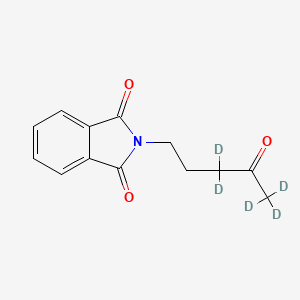 2-(4-Oxopentyl)-1H-isoindole-1,3(2H)-dione-d5